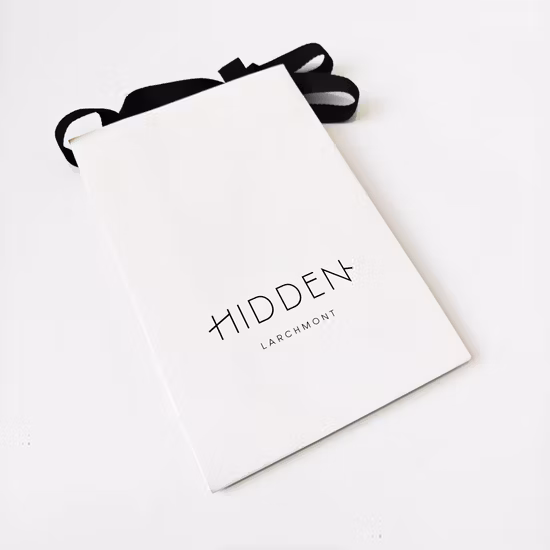 Bolsa de regalo de papel pequeña de embalaje de boda de joyería de compras de lujo personalizada con logotipo